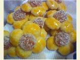 Pina Colada Spritz Cookies