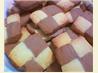 Gorgeous Two-toned Cookies. Recipe by WaterMelon