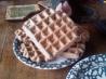 Sourdough Buckwheat Waffles. Recipe by Aroostook