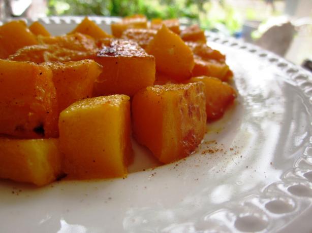 Roasted Butternut Squash in Brown Butter and Nutmeg. Photo by gailanng