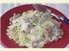 Beef & Cabbage Alfredo. Recipe by Lv2Sun