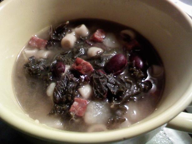 Hearty Portuguese Kale Soup. Photo by wklonghrtattack