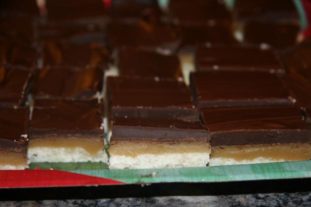Caramel Toffee Squares. Photo by eagertrv