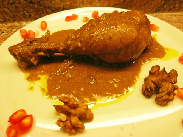 Pomegranate Chicken or Duck. Photo by awalde