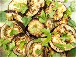 Eggplant (Aubergine) With Pomegranate Molasses