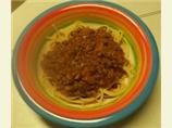 Basic Spaghetti Meat Sauce. Photo by 89240