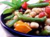 Warm Bean and Tomato Salad with Basil
