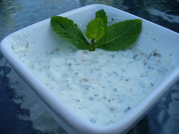 Tzatziki Cucumber Dipping Sauce. Photo by IngridH