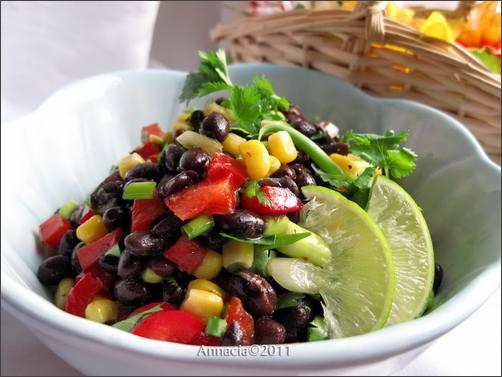 Island Black Bean Salad. Photo by Annacia