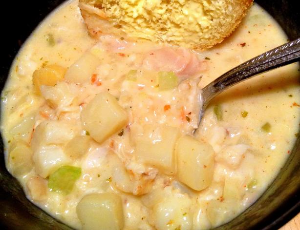 Seafood Chowder. Photo by Rhondapalooza