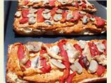 French Bread Pizza (vegetarian)