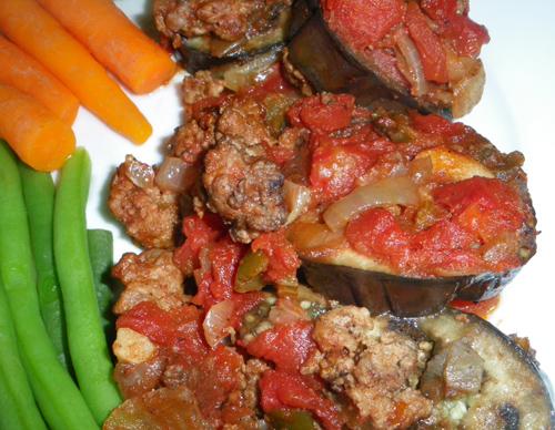 Eggplant (Aubergine) Fit for a Sheik (Sheik Al Mihshee). Photo by Bergy