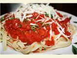 Pasta with Roasted Red Pepper Sauce
