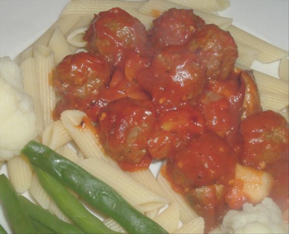 Italian Meatballs in Tomato Sauce. Photo by Bergy
