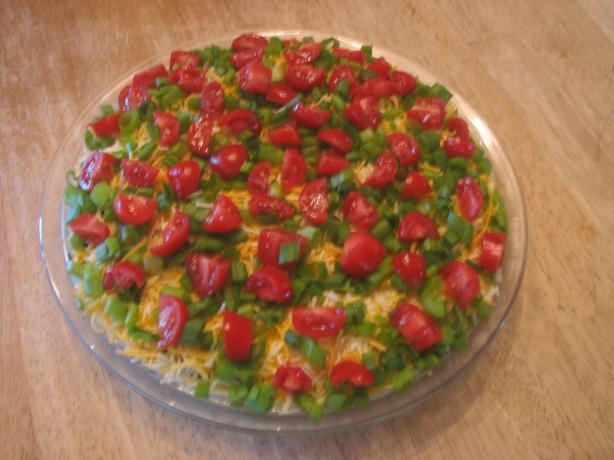 Hidden Valley Layered Mexican Dip. Photo by DownHomeDinner