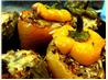 Zesty Stuffed Green Bell Peppers