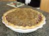 Strawberry Rhubarb Streusel Pie