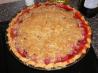 Strawberry Rhubarb Streusel Pie