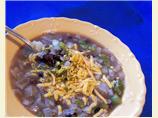 Black Bean Onion Soup