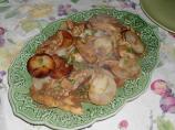 Balsamic Mustard Chicken with Potatoes. Photo by vivmom
