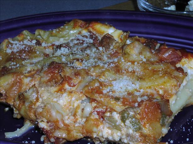 Ww Watch Your Weight Lasagna With Meat Sauce. Photo by TeresaS