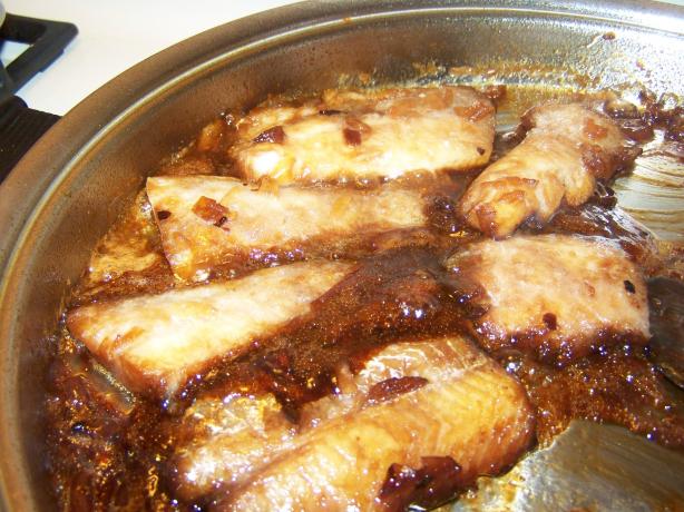 Soy and Ginger Fish. Photo by Debber