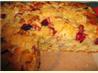 Raspberry-Marzipan Coffee Cake. Recipe by evewitch