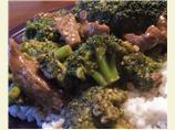 Stir Fried Beef and Broccoli in Oyster Sauce