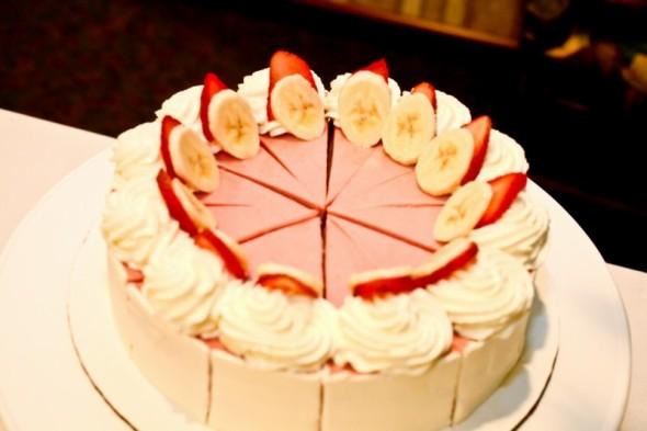 Strawberry Mousse Cake. Photo by Leah0384