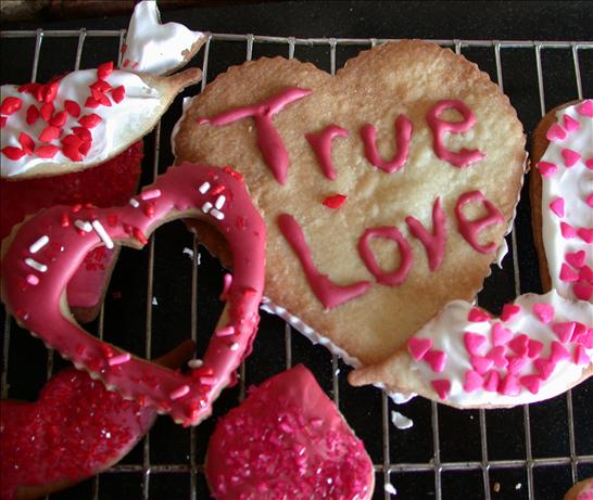 Valentine Rich Rolled Cookies. Photo by Sweetiebarbara