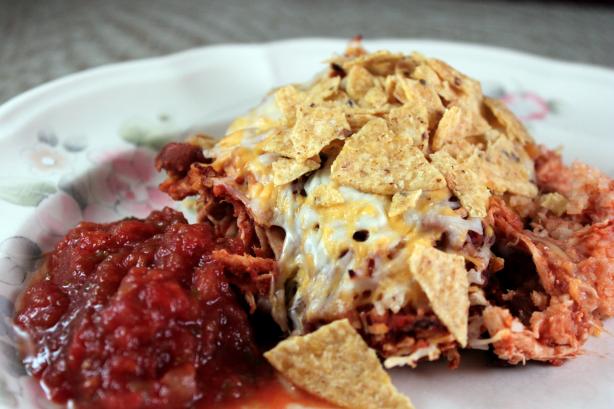 Chicken Taco Casserole (oamc). Photo by SashasMommy
