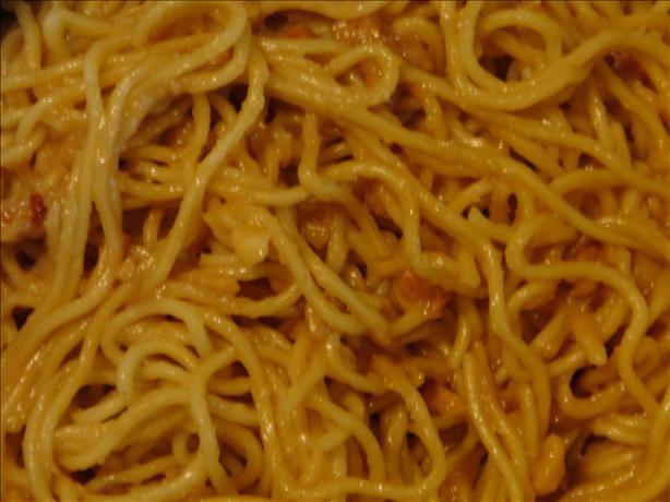 Cold Peanut Soba Noodles. Photo by Hadice