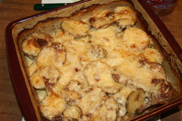 Potatoes Dauphinoise. Photo by McReynolds