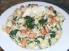Penne with Swiss Chard & Asiago Cheese