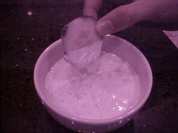 Homemade Ranch Dressing/Dip. Photo by LorenLou