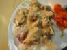Basil Chicken in Coconut Curry Sauce