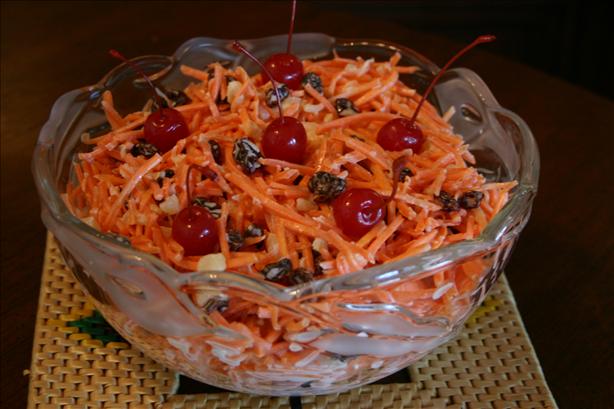 Luby's Cafeteria Carrot Salad. Photo by ClareVH