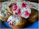 Raspberry Oat Muffins