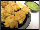Spinach Pakora (fritters)