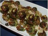 Roasted Brussels Sprouts with Browned Garlic