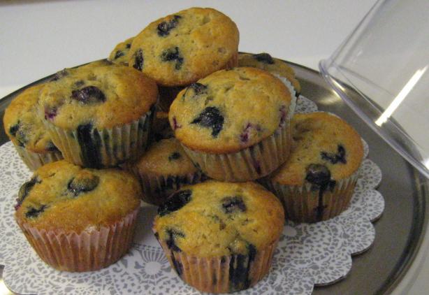 The Best Blueberry Banana Muffins. Photo by DeeVaFoodie