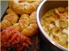 Croissant & Salmon (or Ham) Breakfast Casserole