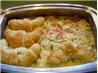Croissant & Salmon (or Ham) Breakfast Casserole