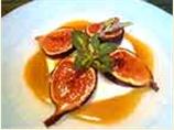 Caramelized Figs With Lavender Honey and Cream