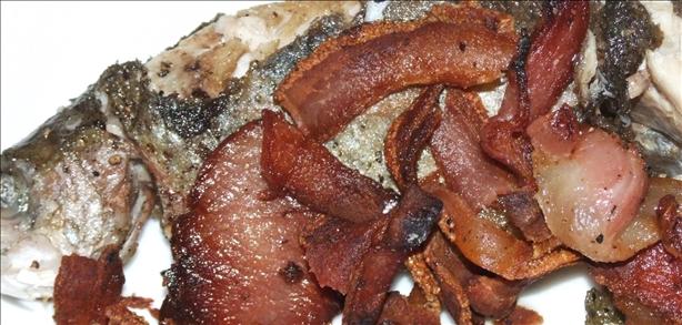 Breakfast Trout with Bacon. Photo by Peter J