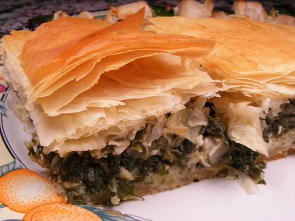 Spanakopita (Greek Spinach Pie). Photo by Lavender Lynn