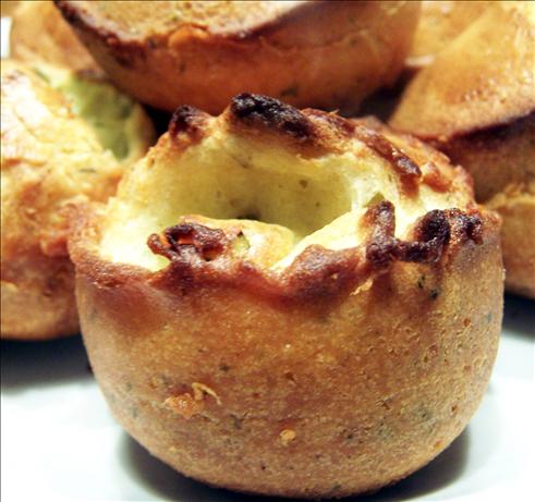 Yorkshire Pudding With Herbs. Photo by PaulaG