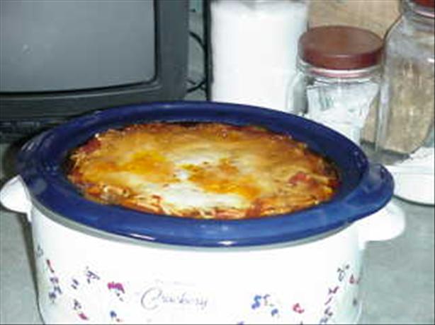 Crock pot Lasagna. Photo by Chef #181343