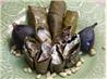 Grape Leaves Stuffed With Goat Cheese & Figs