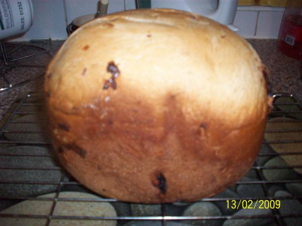 Bread Machine Fruit Loaf. Photo by bevloves2cook